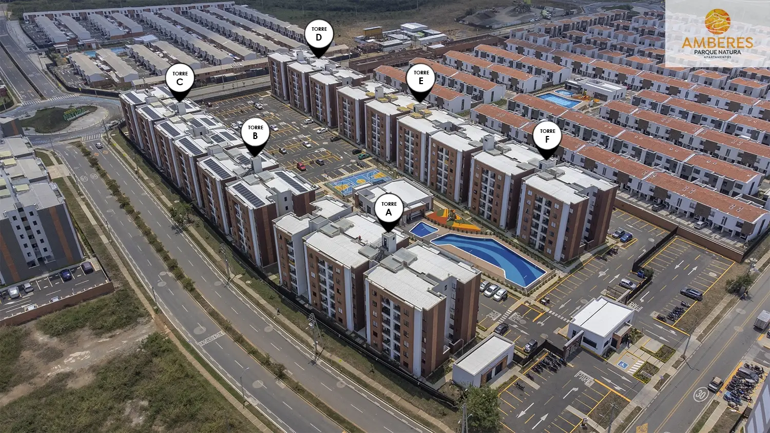 Foto del proyecto Amberes en avance de obra febrero de 2024