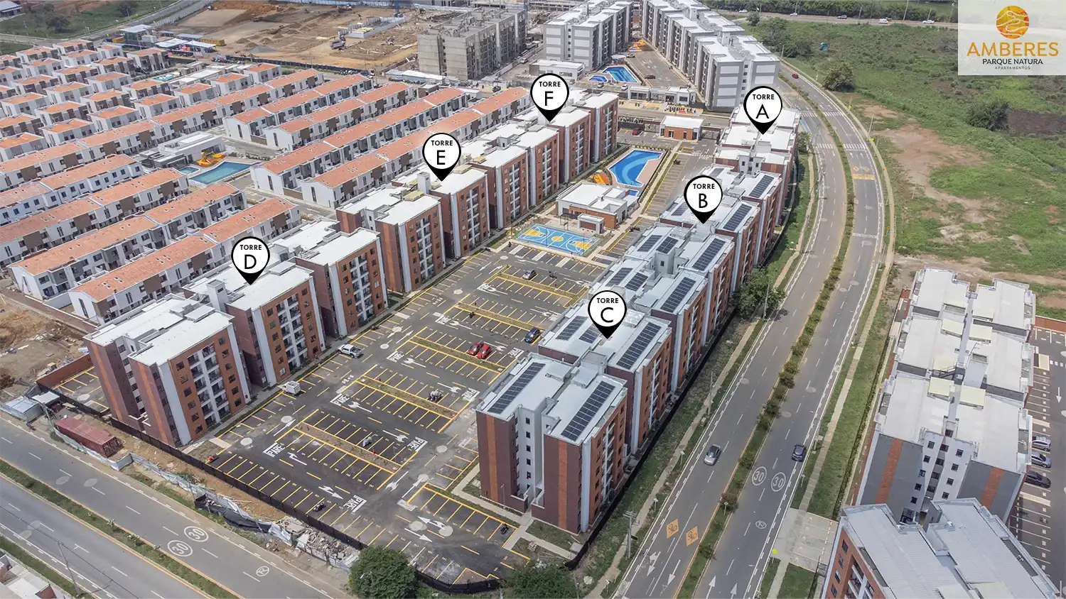 Foto del proyecto Amberes en avance de obra octubre de 2023