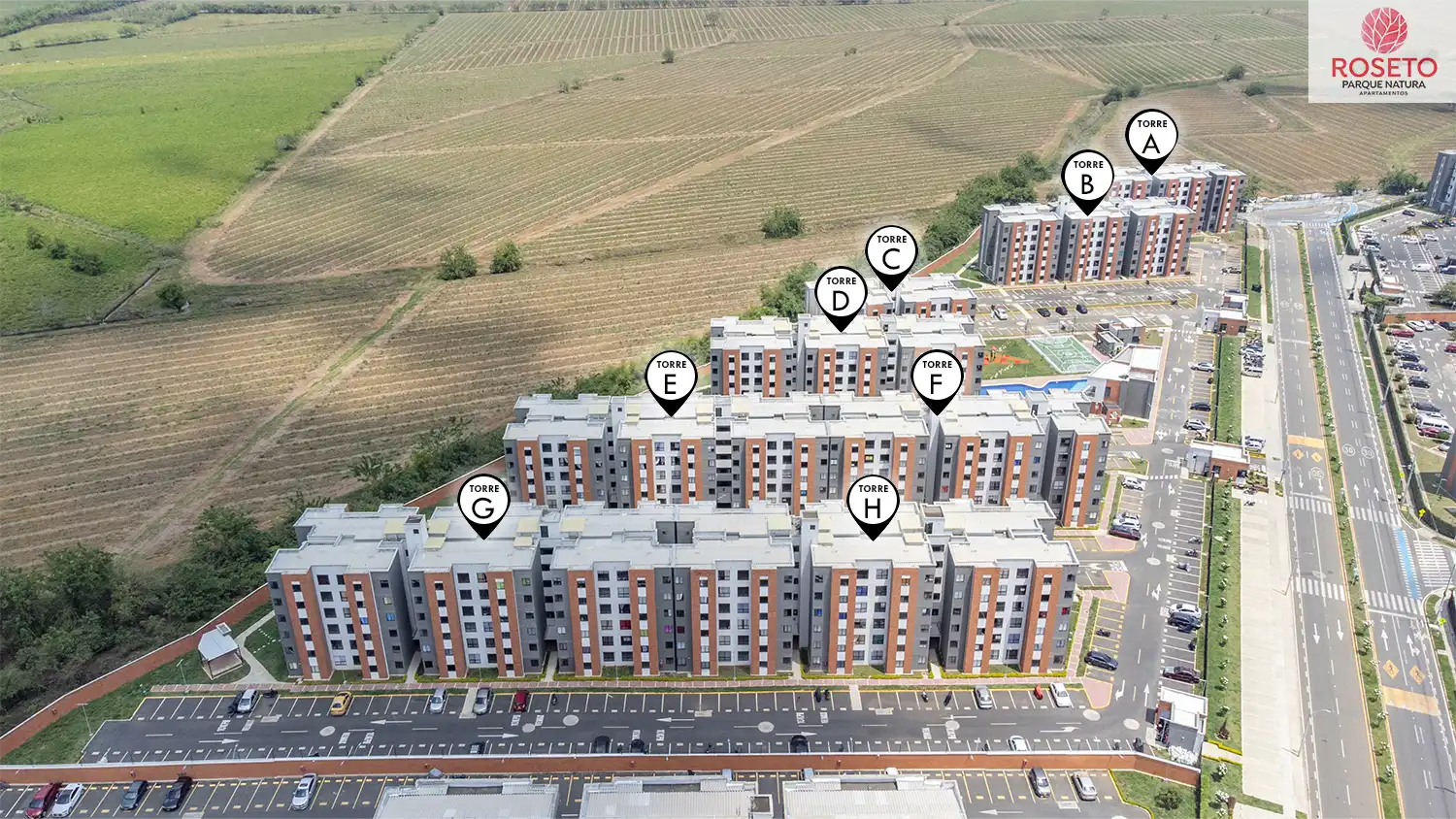 Avances de obra del proyecto Roseto en octubre 2023
