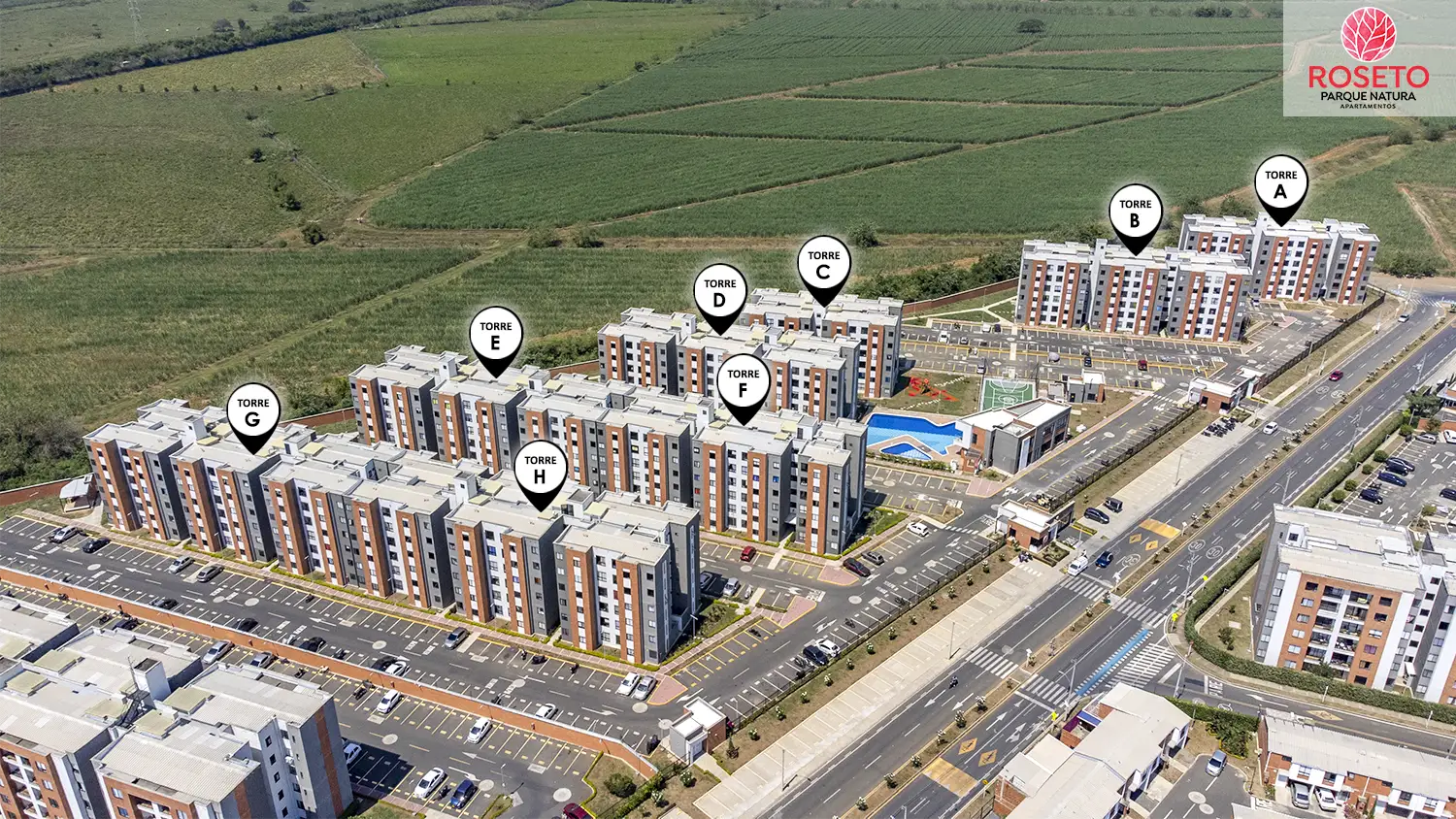 Avances de obra del proyecto Roseto en enero 2024