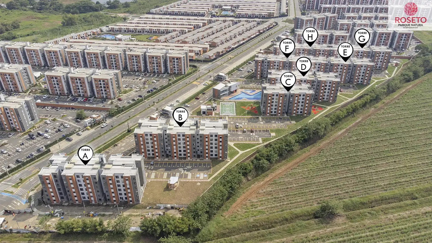 Avances de obra del proyecto Roseto en noviembre 2023