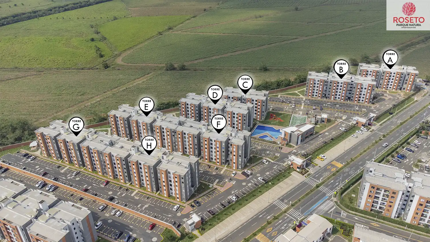 Avances de obra del proyecto Roseto en noviembre 2023