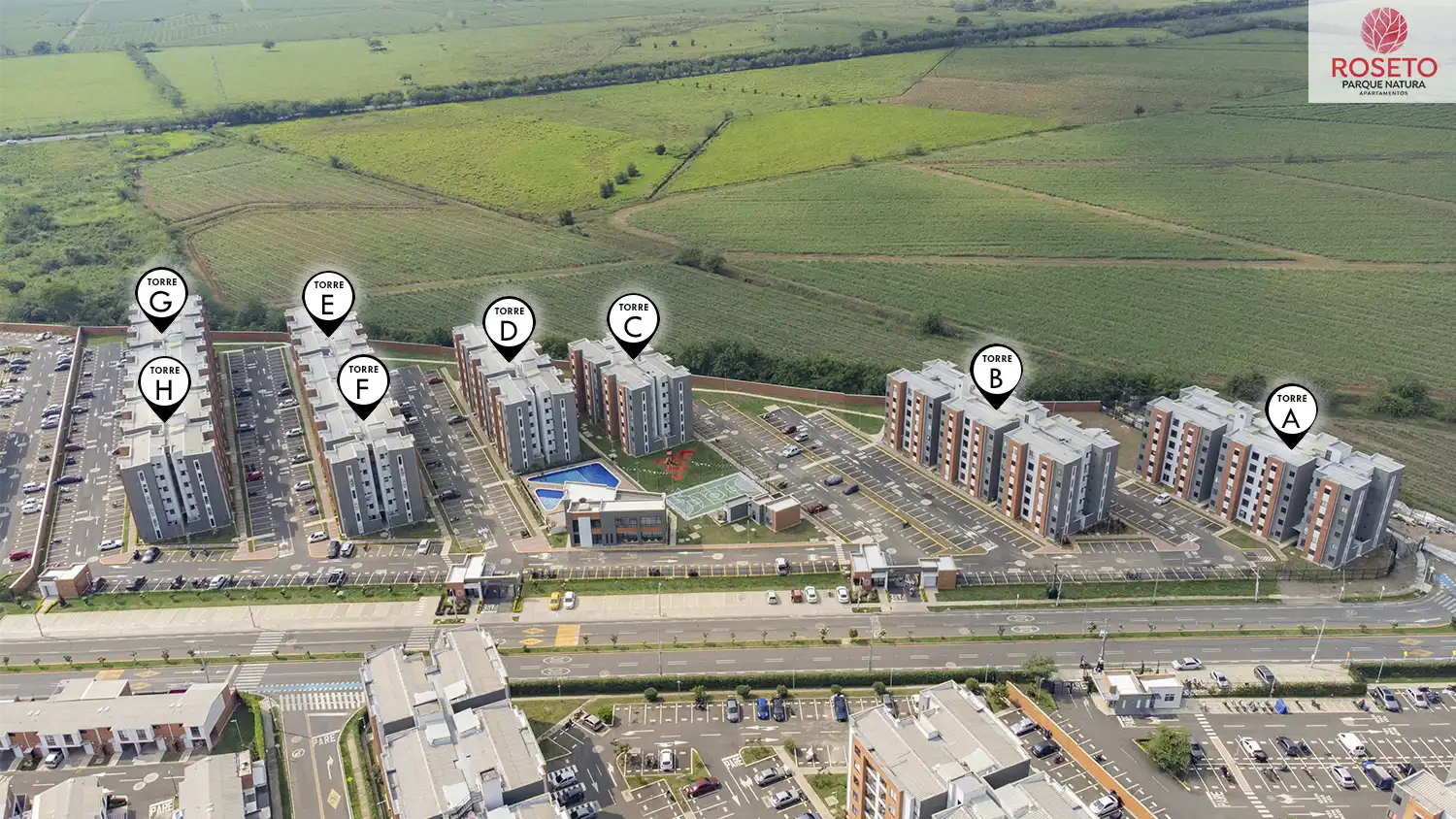 Avances de obra del proyecto Roseto en noviembre 2023