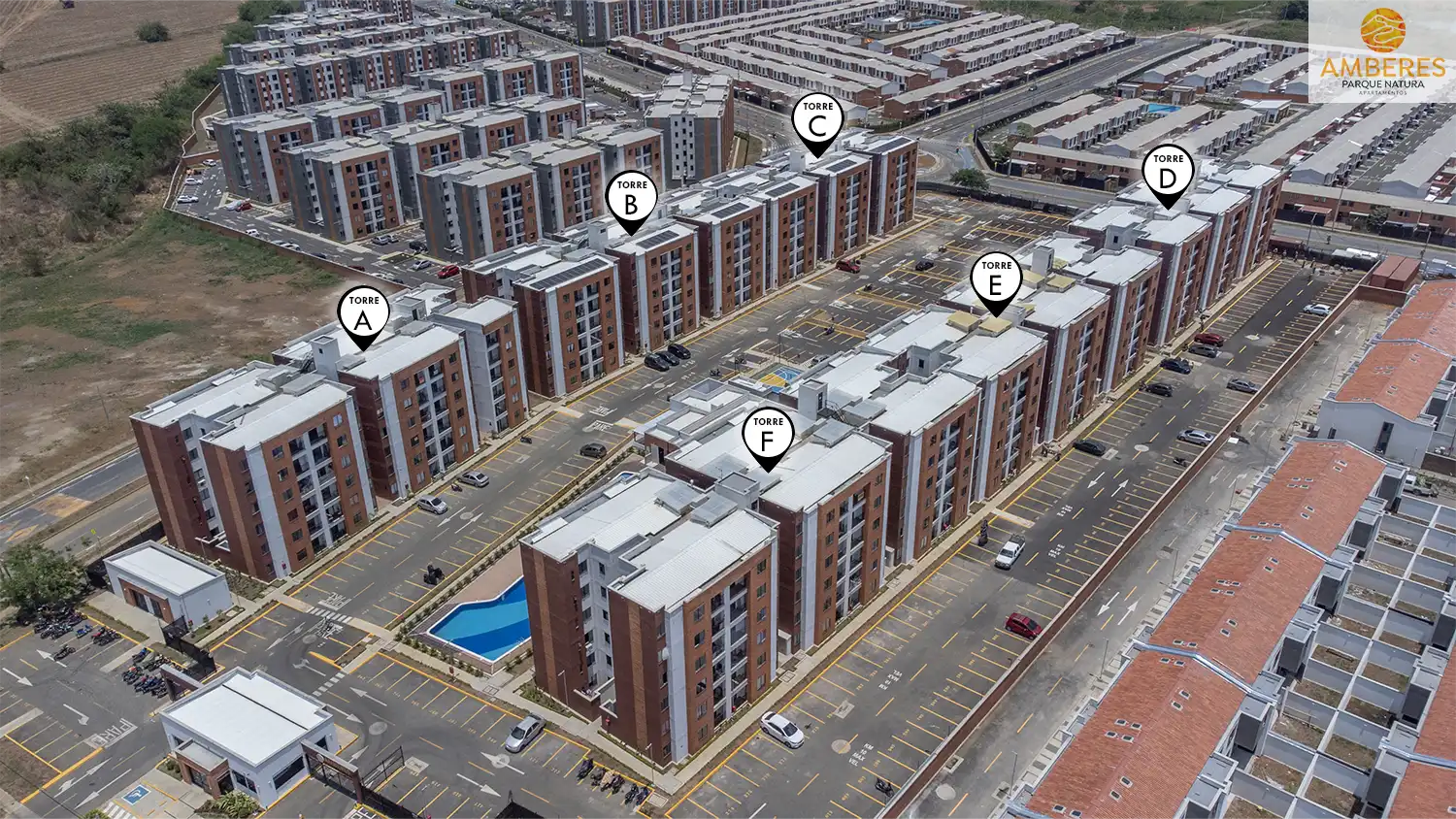 Foto del proyecto Amberes en avance de obra septiembre de 2023