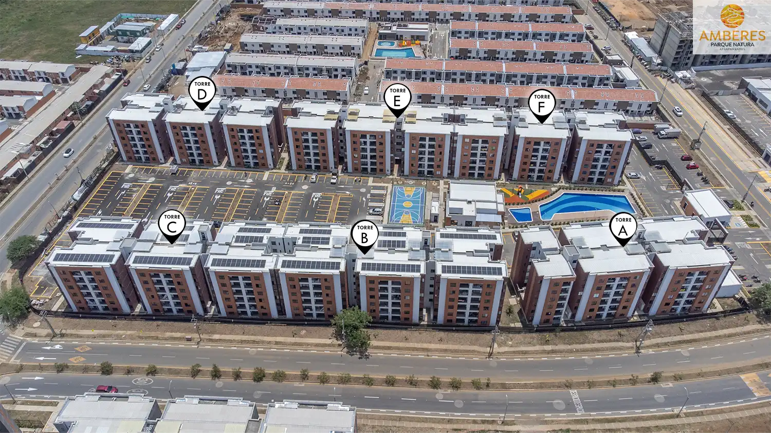 Foto del proyecto Amberes en avance de obra septiembre de 2023