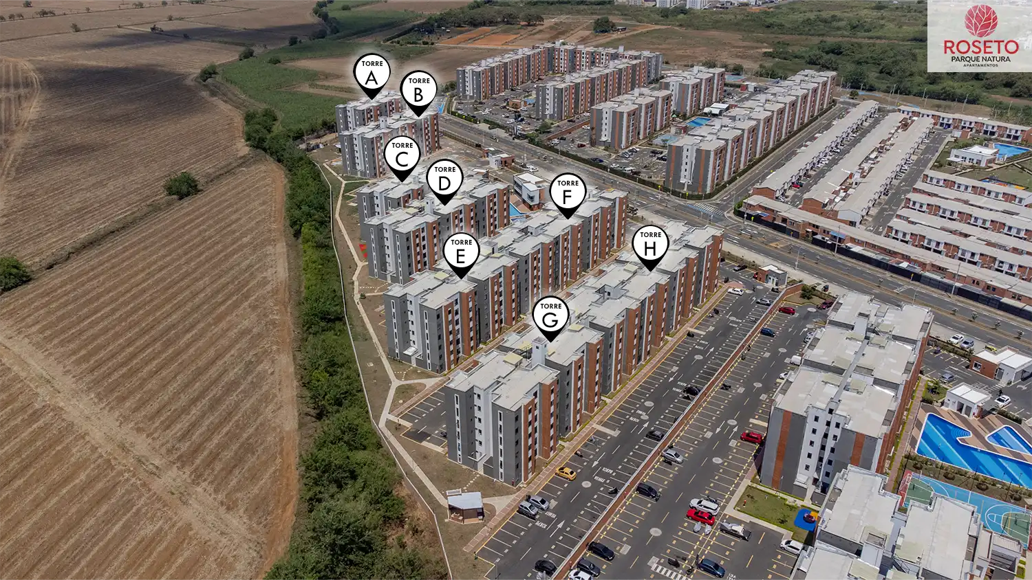 Avances de obra del proyecto Roseto en septiembre 2023