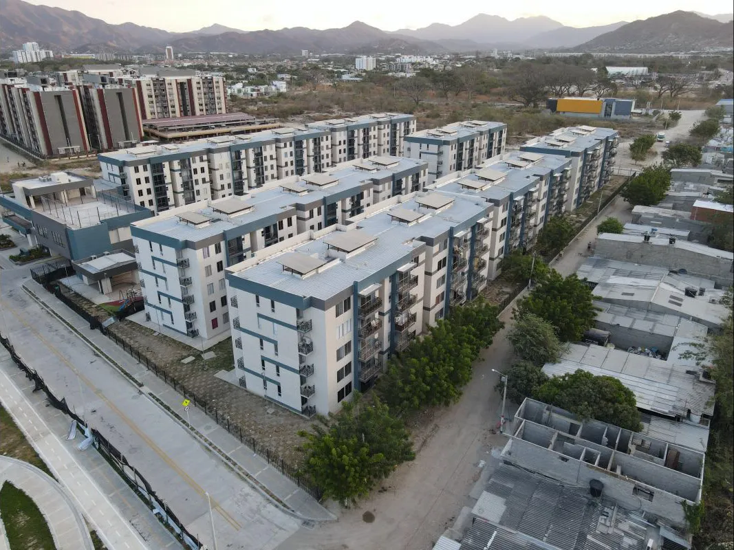 Foto del proyecto Poblado en avance de obra febrero de 2022