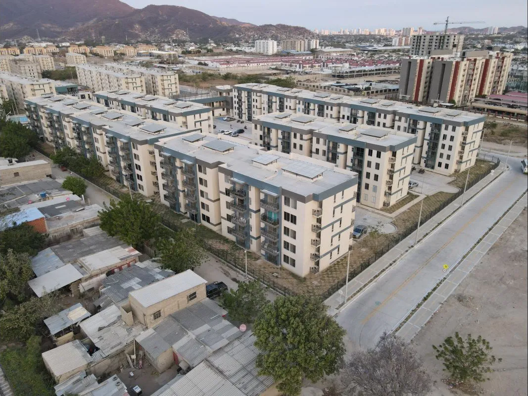 Foto del proyecto Poblado en avance de obra febrero de 2022