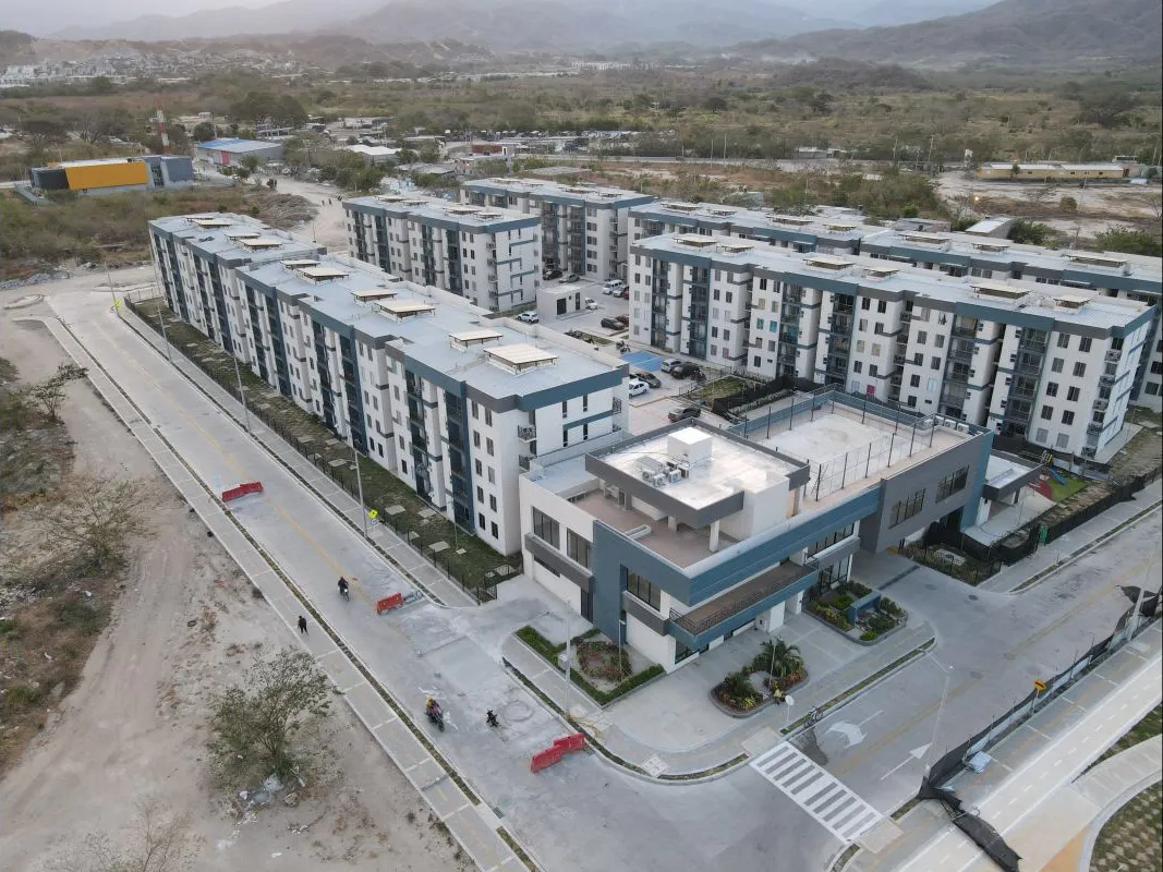 Foto del proyecto Poblado en avance de obra febrero de 2022