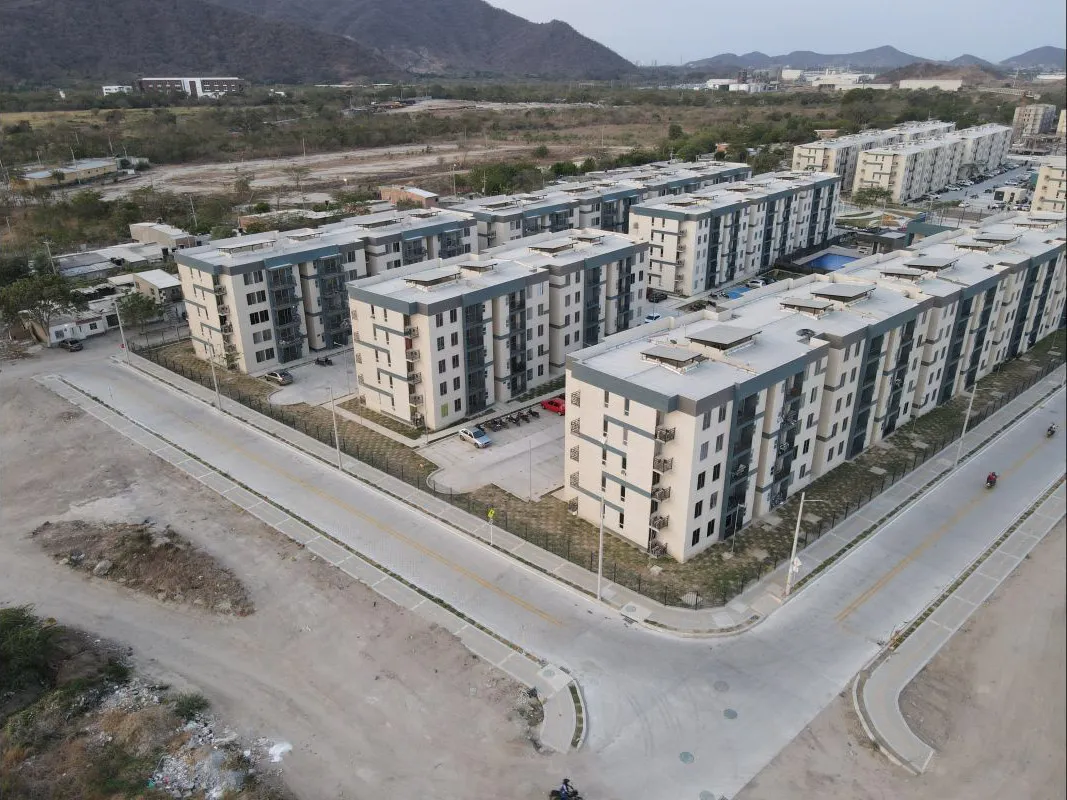 Foto del proyecto Poblado en avance de obra febrero de 2022