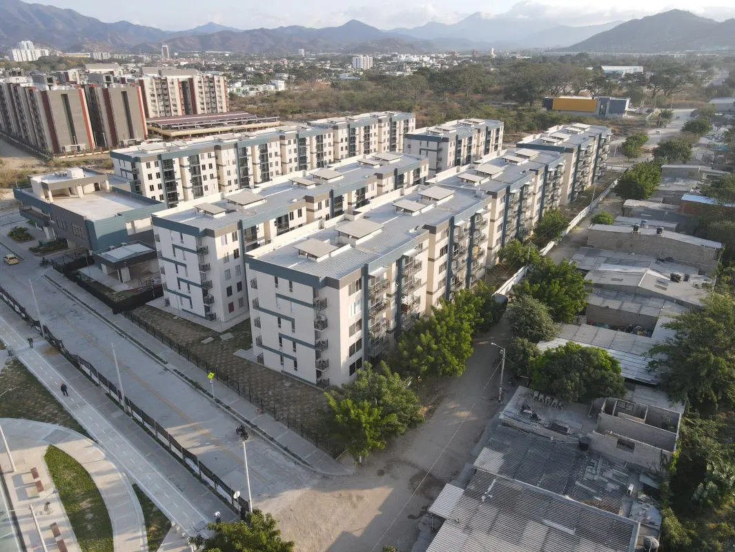 Foto del proyecto Poblado en avance de obra enero de 2022