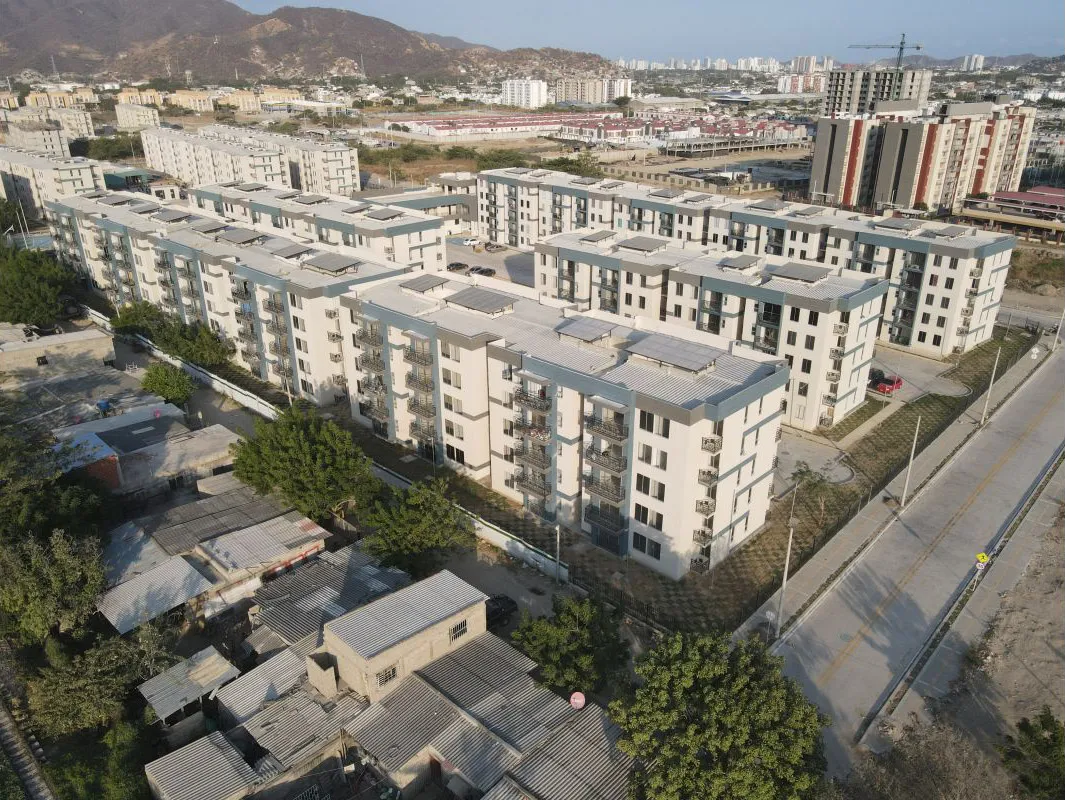 Foto del proyecto Poblado en avance de obra enero de 2022