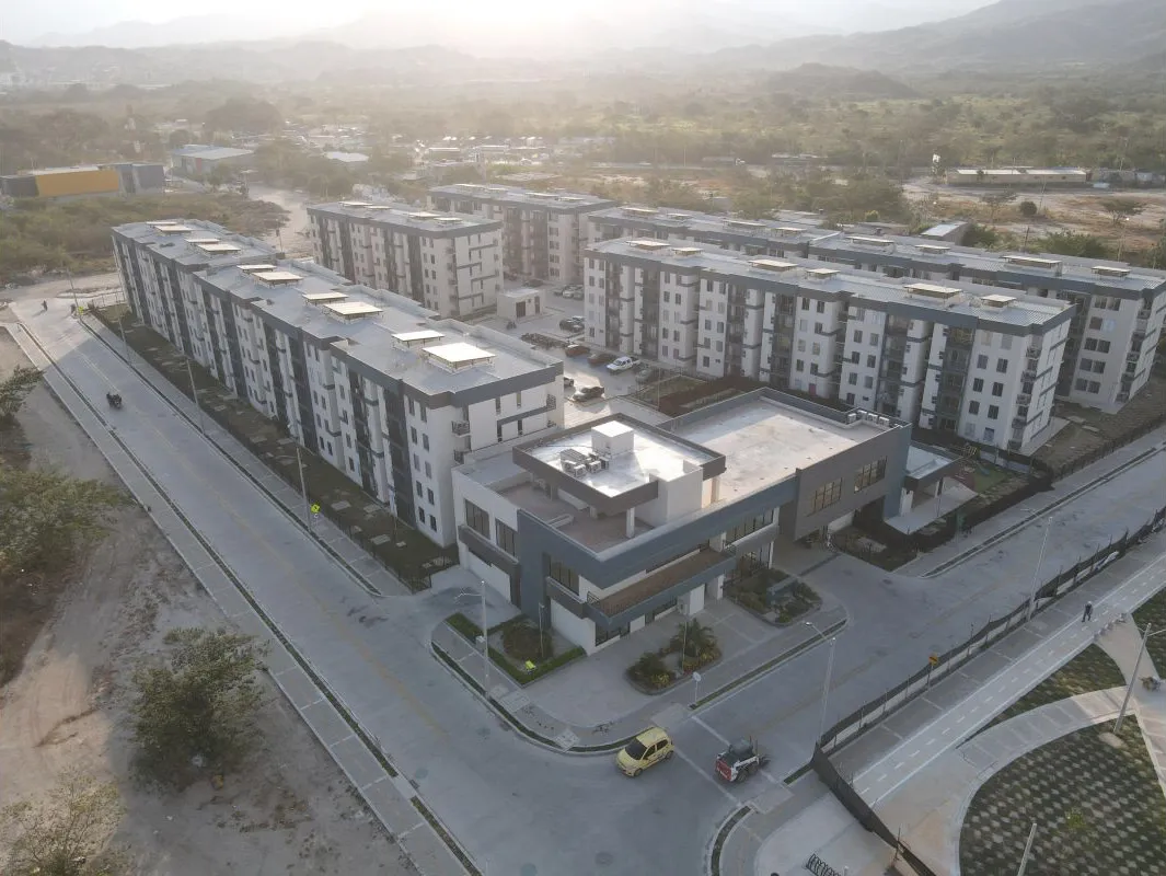 Foto del proyecto Poblado en avance de obra enero de 2022