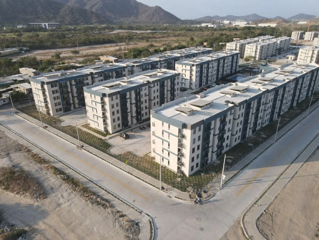 Foto del proyecto Poblado en avance de obra enero de 2022