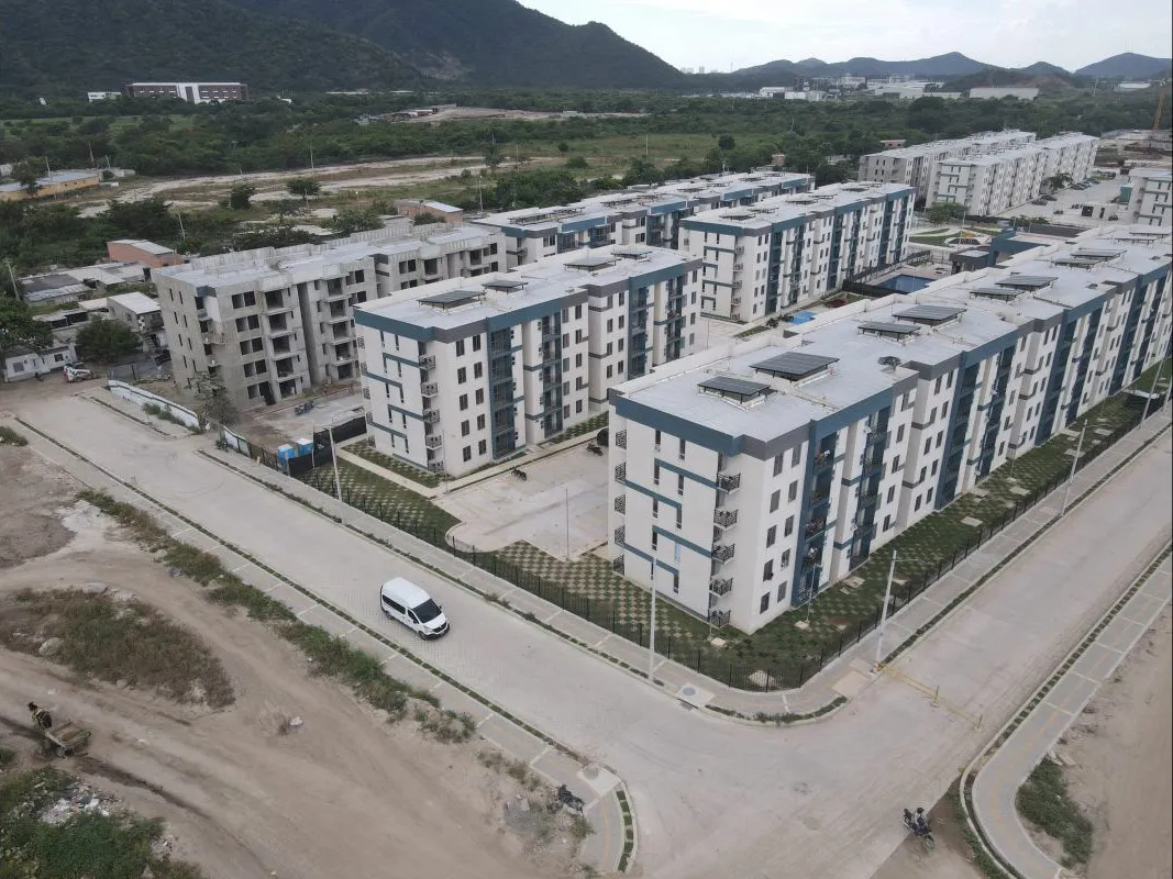 Foto del proyecto Poblado en avance de obra noviembre de 2021