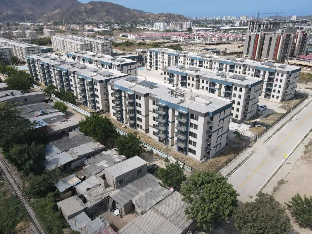 Foto del proyecto Poblado en avance de obra diciembre de 2021