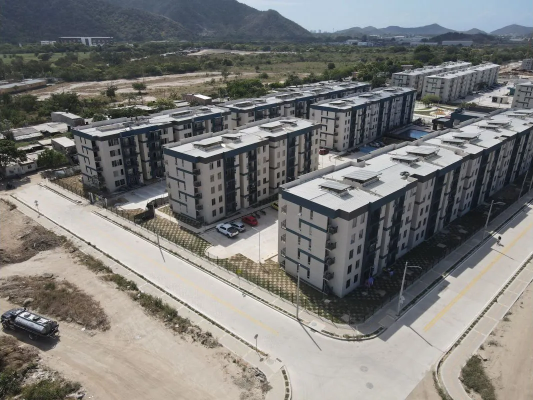 Foto del proyecto Poblado en avance de obra diciembre de 2021