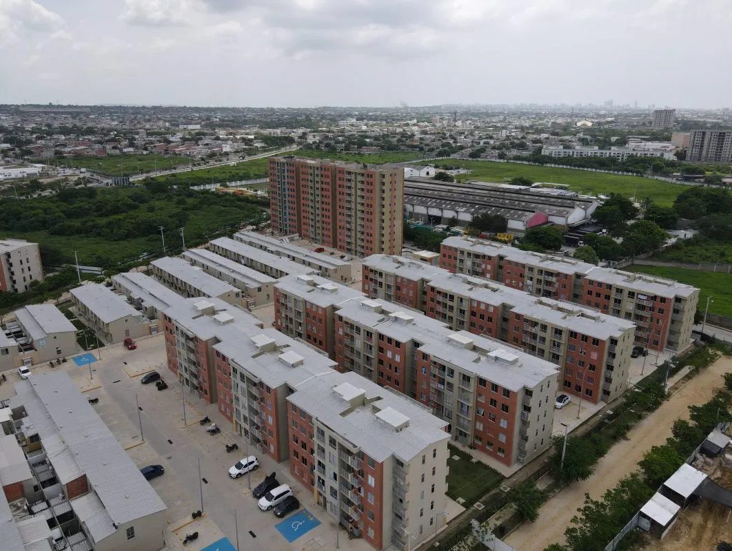 Foto del proyecto Puerto Flauta en avance de obra junio de 2022