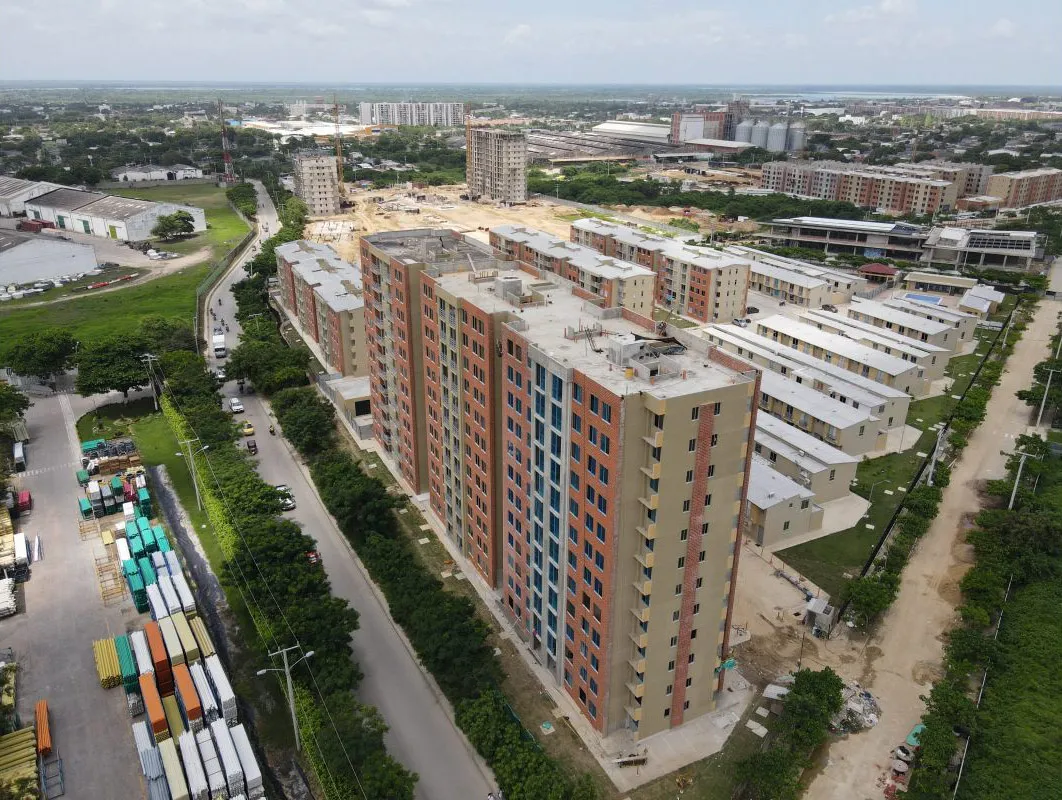 Foto del proyecto Puerto Flauta en avance de obra junio de 2022