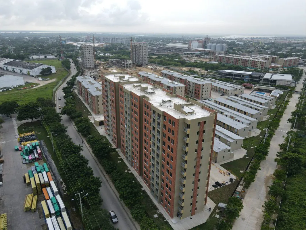 Foto del proyecto Puerto Flauta en avance de obra septiembre de 2022