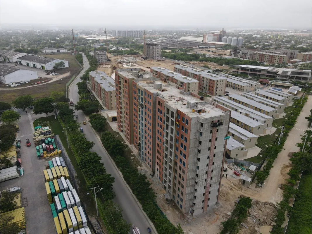 Foto del proyecto Puerto Flauta en avance de obra mayo de 2022