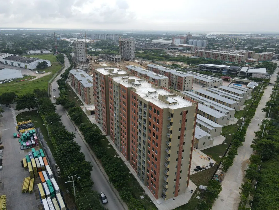 Foto del proyecto Puerto Flauta en avance de obra agosto de 2022