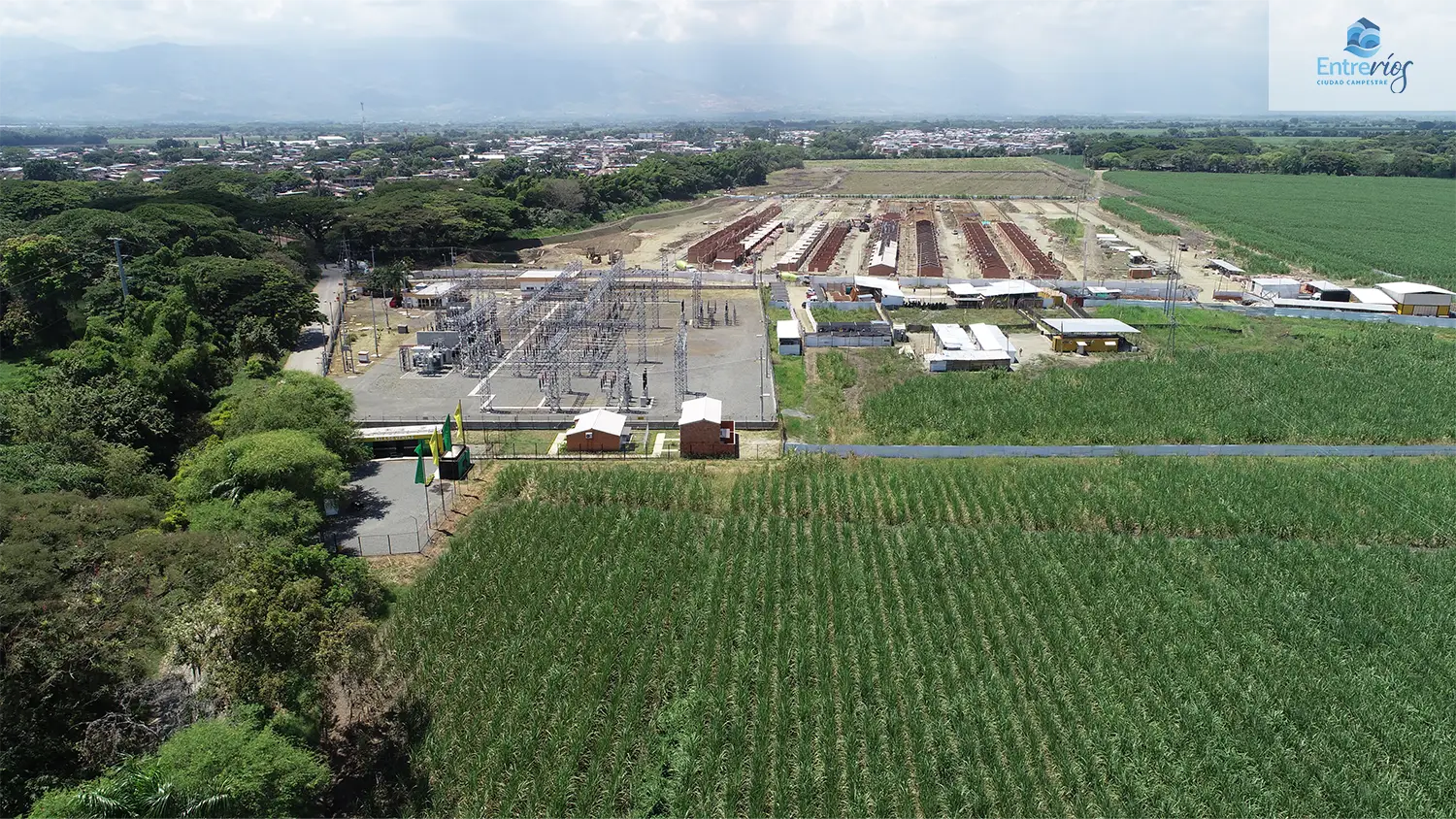 Foto del Macroproyecto Entreríos en avance de obra Julio de 2025