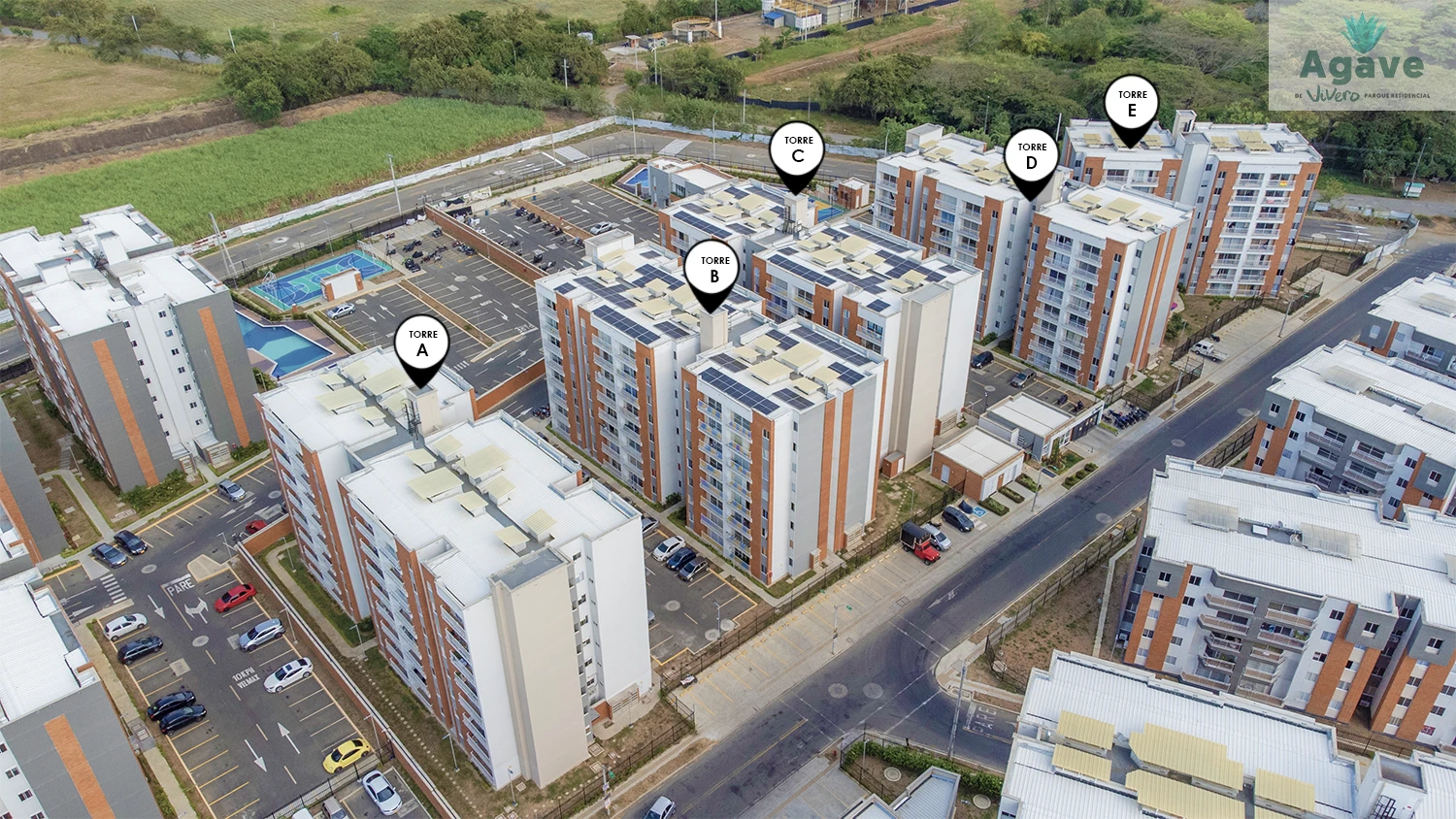 Foto del avance de obra del proyecto Agave en el mes de Marzo 2024