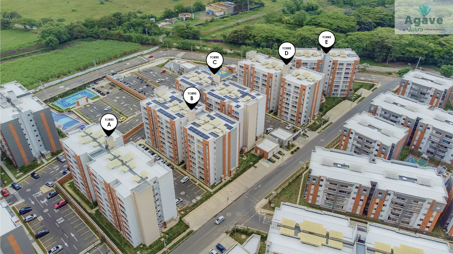 Foto del proyecto Agave en avance de obra abril de 2024