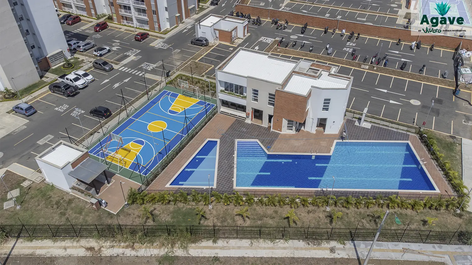 Foto del avance de obra del proyecto Agave en el mes de enero 2024