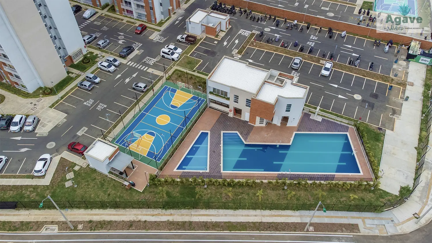 Foto del avance de obra del proyecto Agave en el mes de febrero 2024