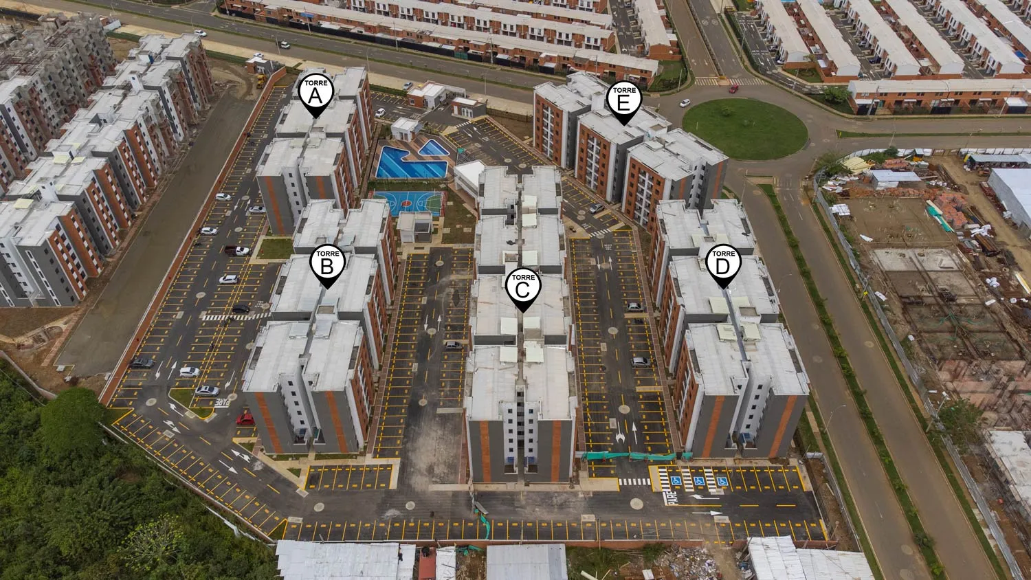 Foto del proyecto Solaria en avance de obra agosto de 2022