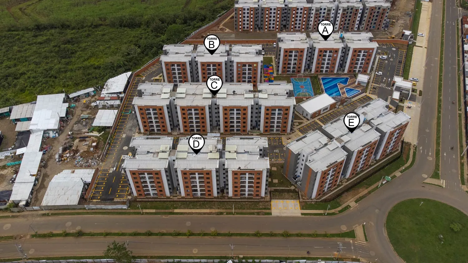 Foto del proyecto Solaria en avance de obra agosto de 2022