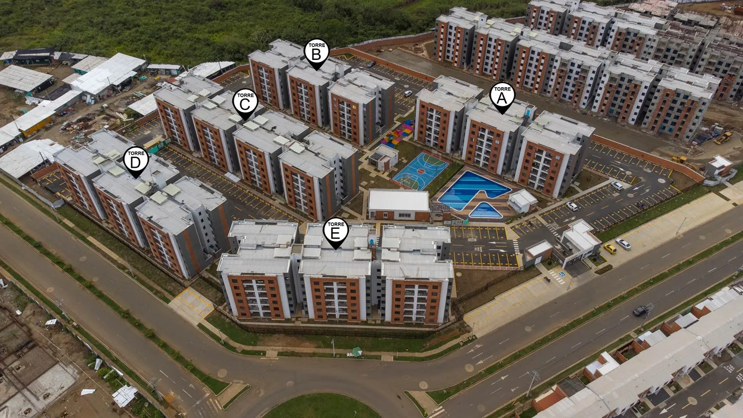 Foto del proyecto Solaria en avance de obra agosto de 2022