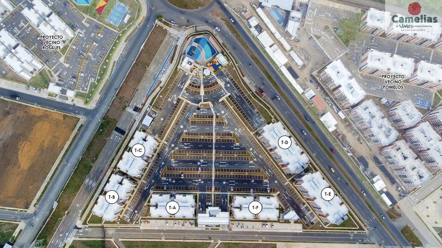 Foto del proyecto Camelias en avance de obra agosto de 2025