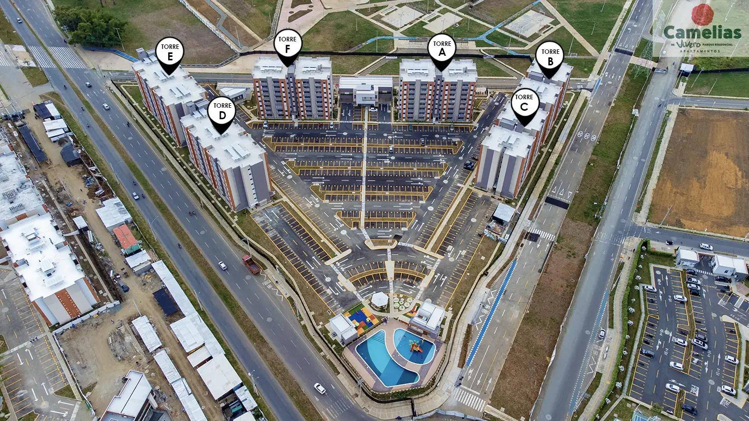 Foto del proyecto Camelias en avance de obra agosto de 2025