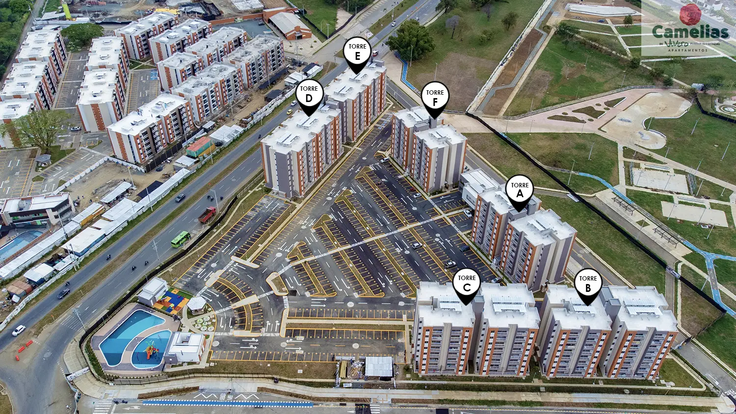 Foto del proyecto Camelias en avance de obra agosto de 2025