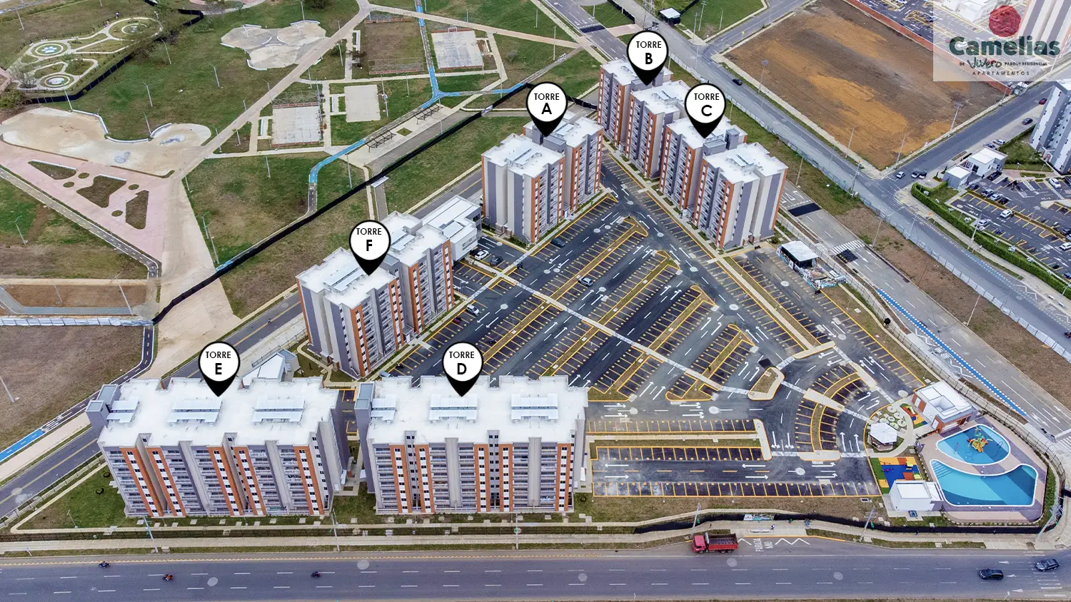 Foto del proyecto Camelias en avance de obra agosto de 2025