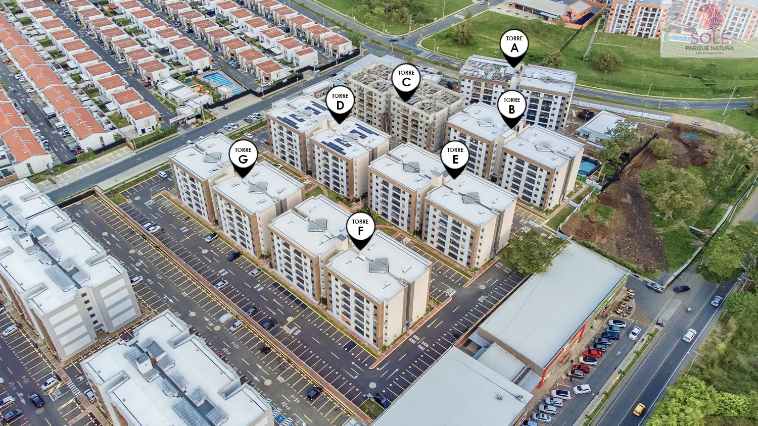 Foto del avance de obra del proyecto solé en el mes de agosto 2025