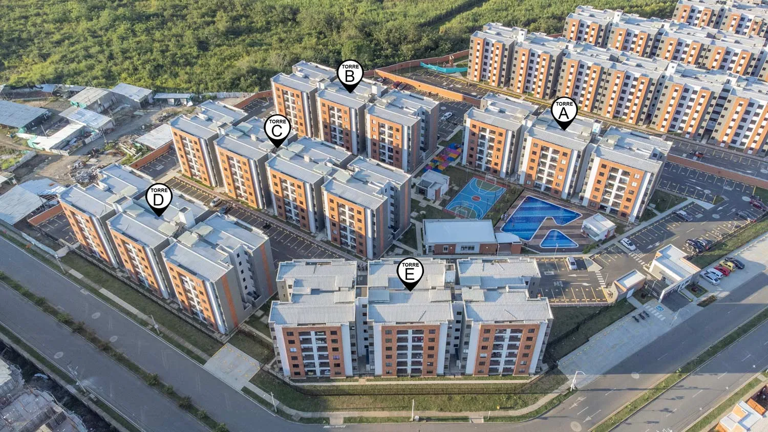 Foto del proyecto Solaria en avance de obra noviembre de 2022