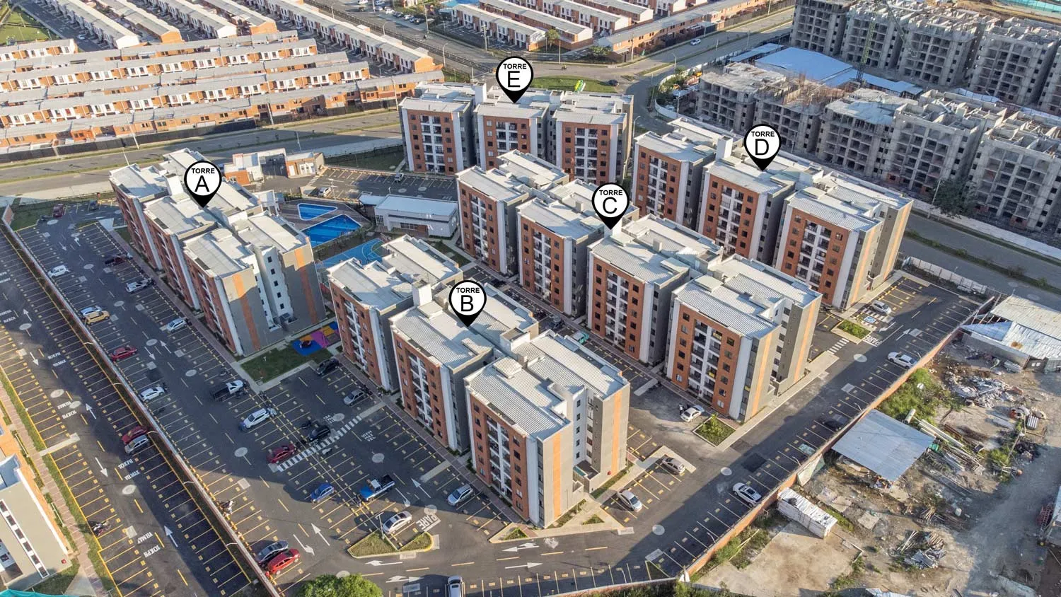 Foto del proyecto Solaria en avance de obra noviembre de 2022