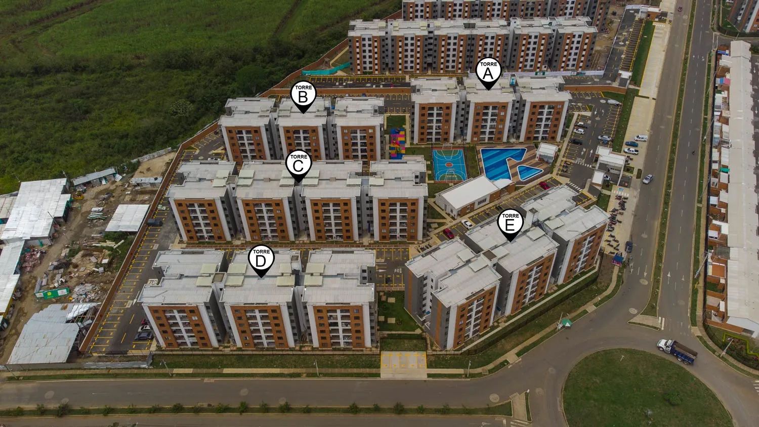 Foto del proyecto Solaria en avance de obra octubre de 2022