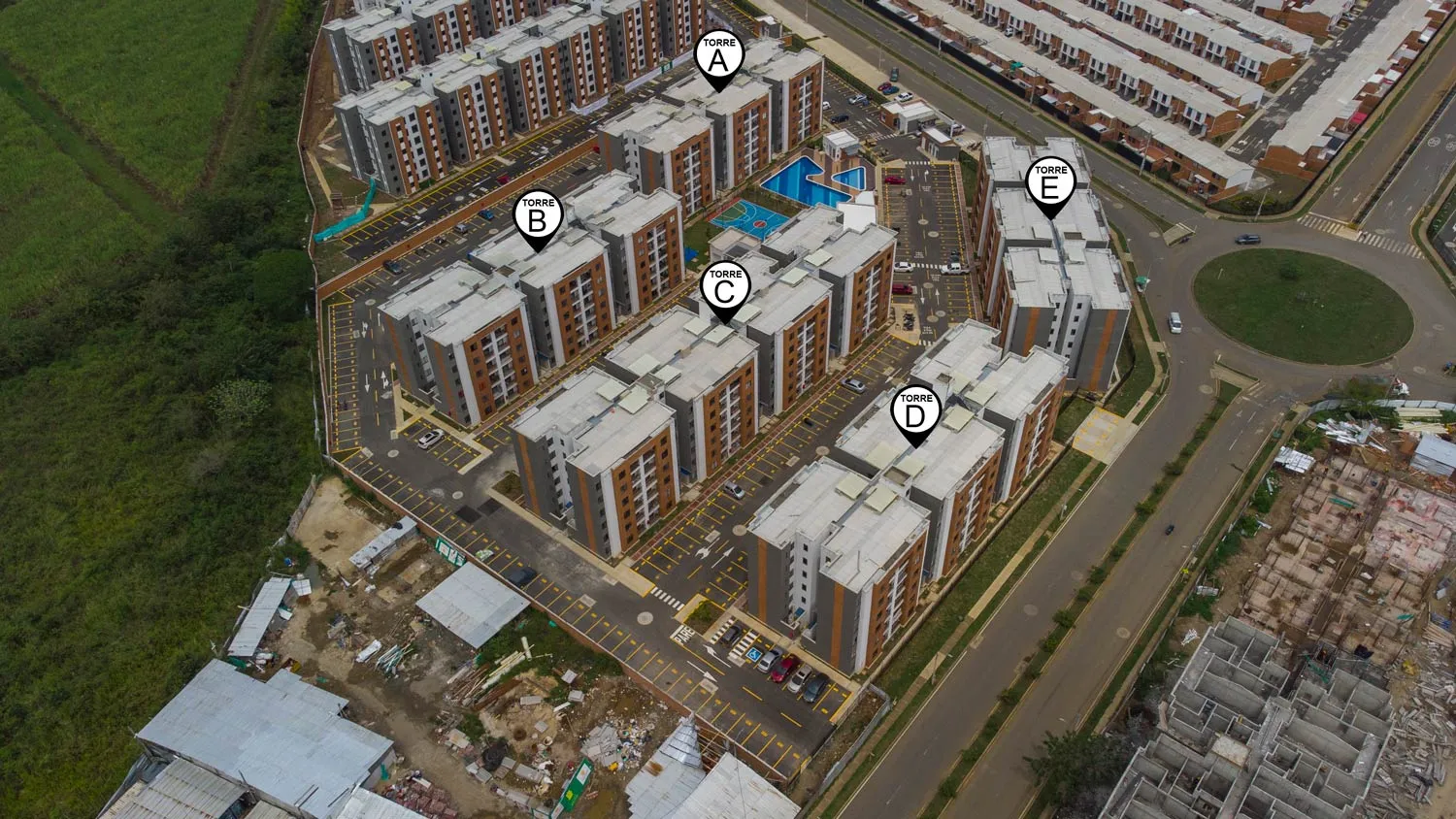 Foto del proyecto Solaria en avance de obra octubre de 2022