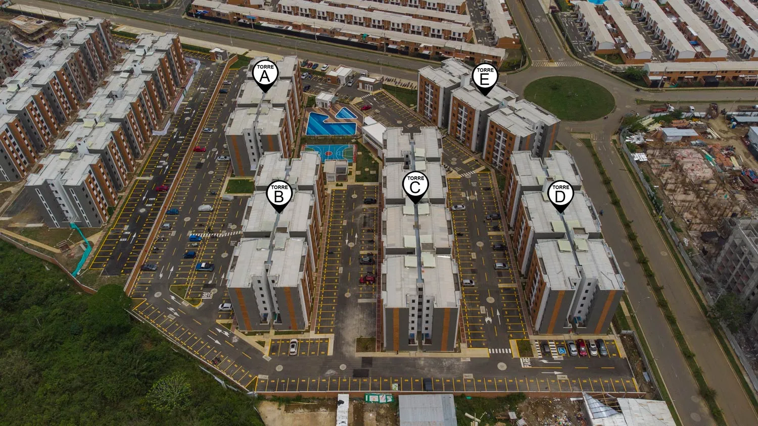 Foto del proyecto Solaria en avance de obra octubre de 2022