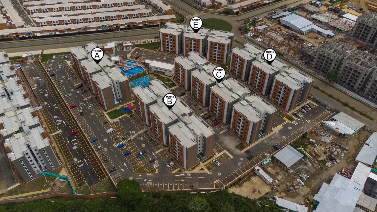 Foto del proyecto Solaria en avance de obra octubre de 2022