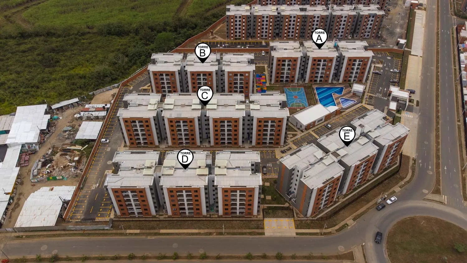 Foto del proyecto Solaria en avance de obra septiembre de 2022