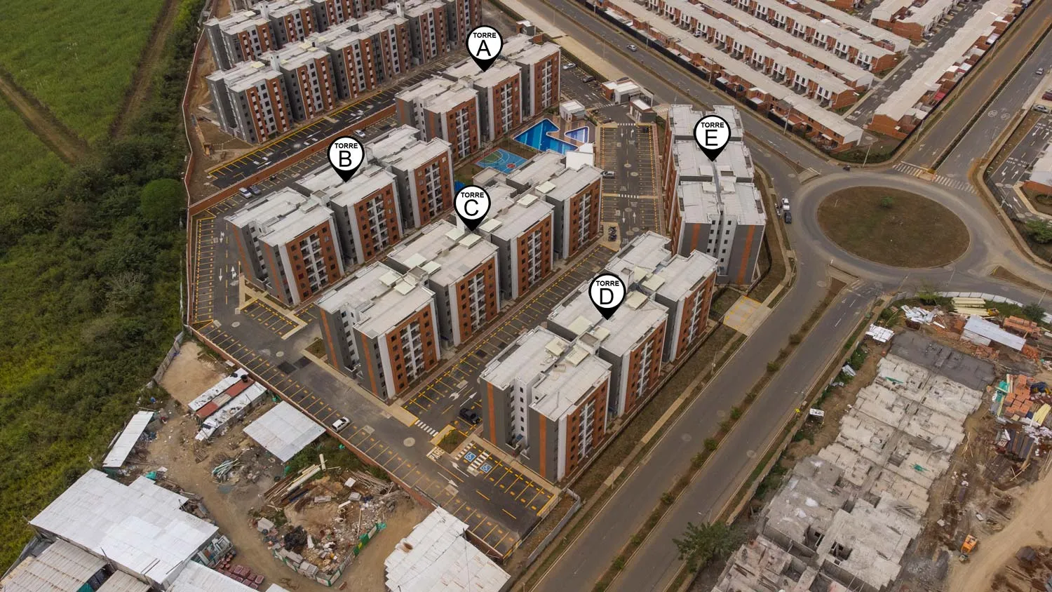 Foto del proyecto Solaria en avance de obra septiembre de 2022