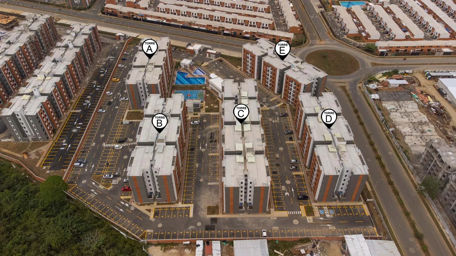 Foto del proyecto Solaria en avance de obra septiembre de 2022