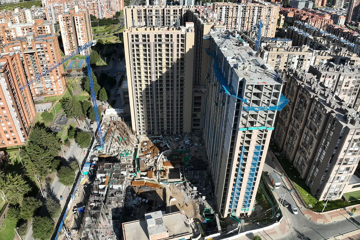 Foto del proyecto Buenavista Living en avance de obra septiembre de 2025