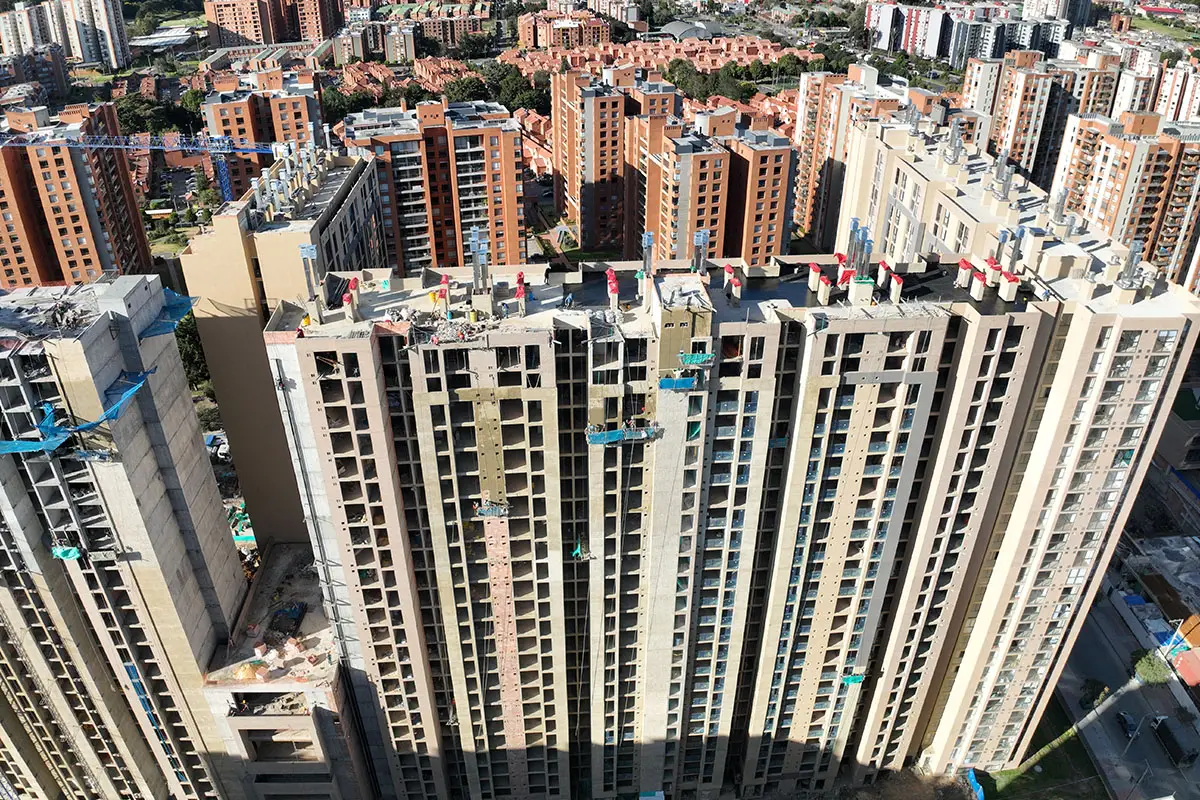 Foto del proyecto Buenavista Living en avance de obra septiembre de 2025